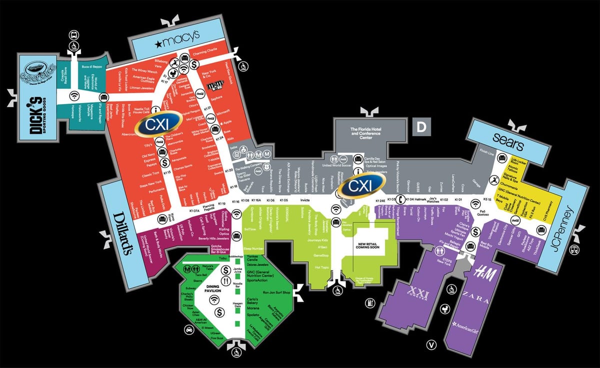Florida comercial Orlando mapa
